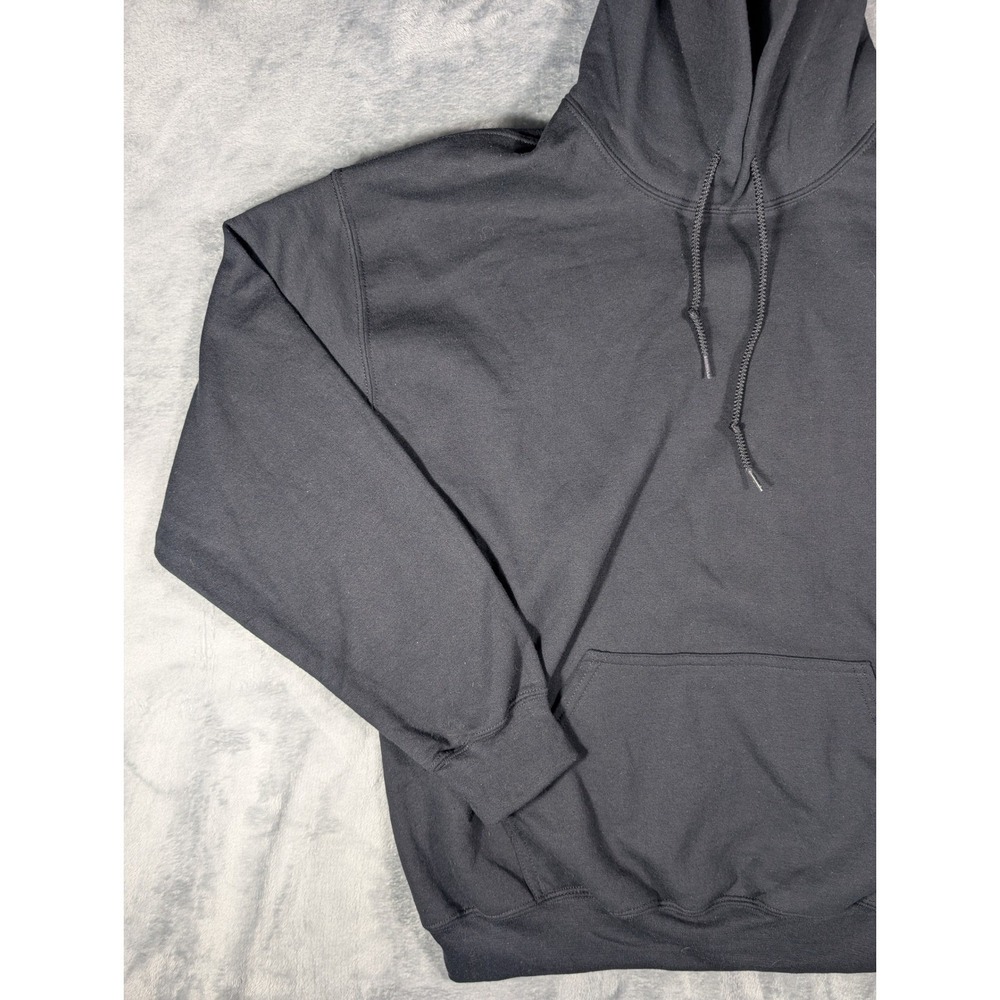 Gildan DryBlend Men Large Black Fool For You Clown Graphic Pullover Hoodie Size - Picture 9 of 14